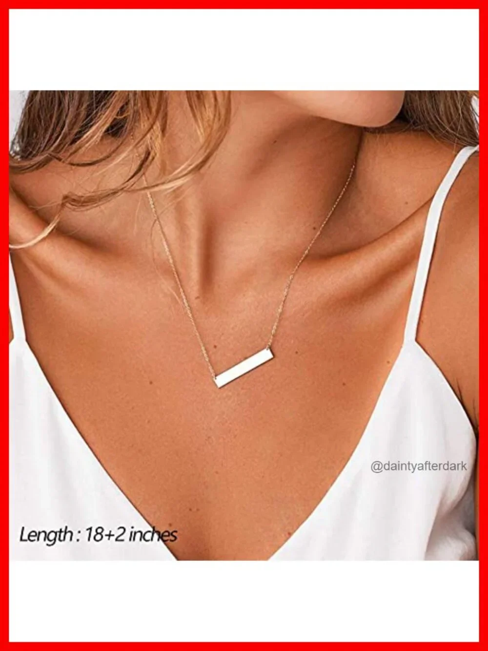 Dainty Layered Choker Necklace Set with Pearls, Bar & Hammered Disc,